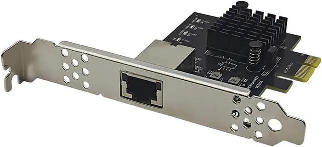Alt view image 5 of 7 - 10Gbps PCIE4.0 1X RJ45 Gigabit Servers Networking Card RTL8127AT Chip Low Profile Bracket for Desktop Accessories Networking Adapter