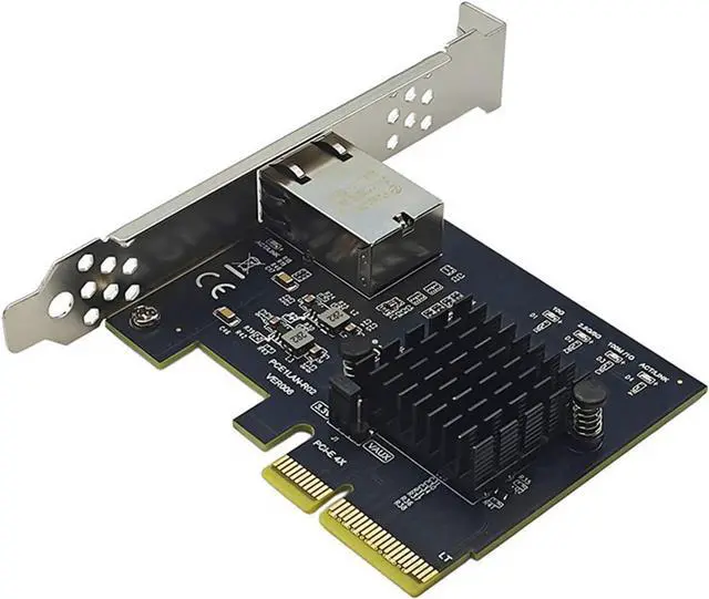 Alt view image 3 of 7 - 10Gbps PCIE3.0 Gigabit Networking Card 82574 Chip Card RJ45 Port 10000Mbps Electrical Adapter for Desktop Adapter