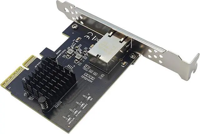 Alt view image 7 of 7 - 10Gbps PCIE3.0 Gigabit Networking Card 82574 Chip Card RJ45 Port 10000Mbps Electrical Adapter for Desktop Adapter
