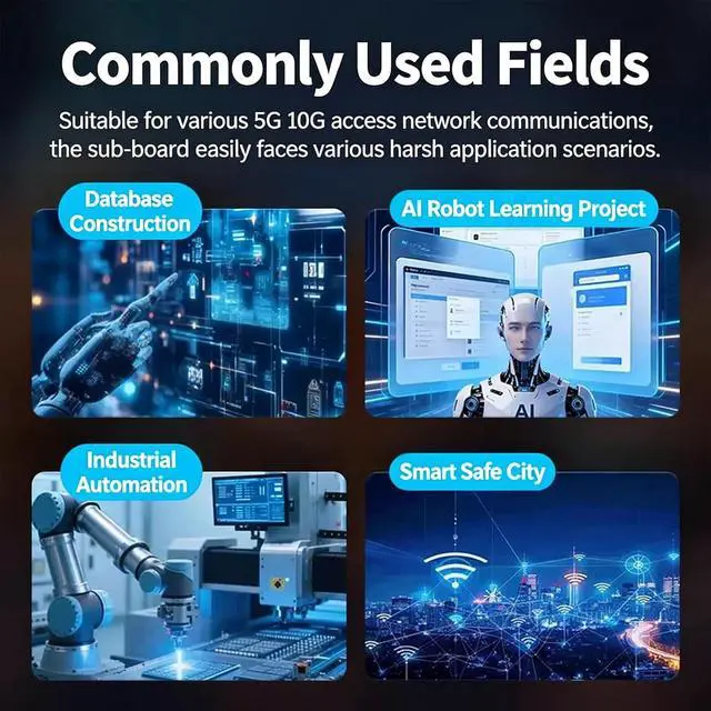 Alt view image 3 of 7 - ordinarYone Industrial B+M To RTL8126 Gigabit Ethernet Card For High Speed Networking Connection Computer Streaming Accessories