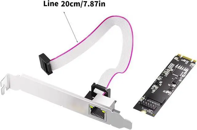 Alt view image 5 of 7 - ordinarYone Industrial B+M To RTL8126 Gigabit Ethernet Card For High Speed Networking Connection Computer Streaming Accessories