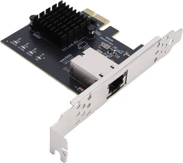 Alt view image 4 of 7 - 10GB PCIe Network Card (RTL8127AT) PCIe X1 to 10 Gigabit Ethernet Adapter, for Desktop PC, Server, NAS