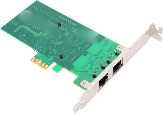 Alt view image 4 of 7 - PCIe Network Card, PCI Express X1 Port, 82574L Chipset, 10Mbps 100Mbps 1000Mbps Gigabit PC Ethernet Card, with Short Bracket, for Desktop PC