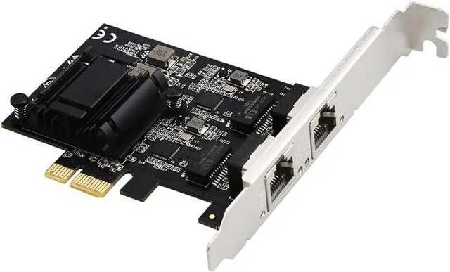 Main image of Gigabit Ethernet Card PCIE to RJ45 Desktop RTL8125B Networking Card 10/100/1000/25000Mbps Gigabit Ethernet for PC