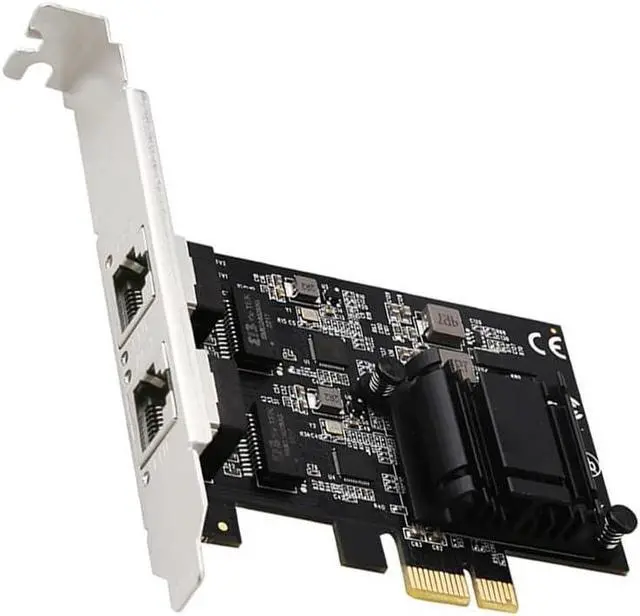 Alt view image 4 of 7 - Gigabit Ethernet Card PCIE to RJ45 Desktop RTL8125B Networking Card 10/100/1000/25000Mbps Gigabit Ethernet for PC