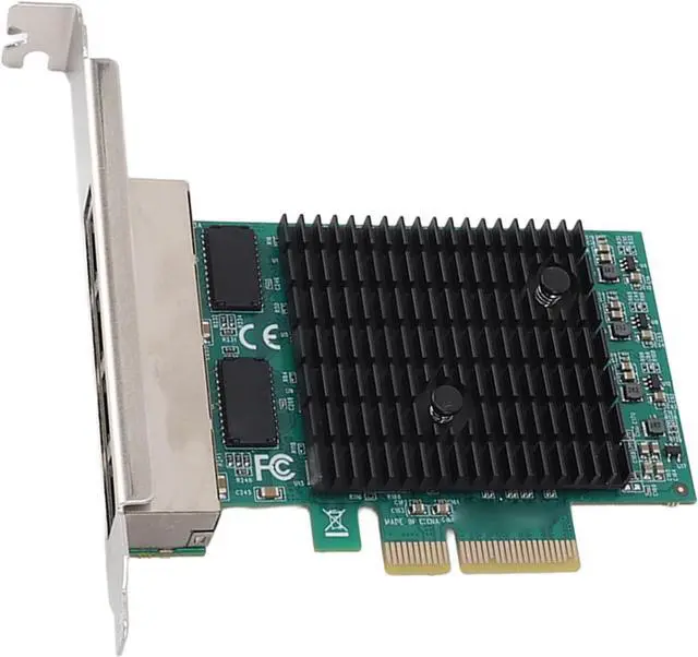Alt view image 5 of 7 - PCIe Ethernet Card, PCIe Network Card PCI Express Ethernet Adapter PCIe Gigabit Network Card Professional 8125B 4 Port 2.5G Copper Cable Network Card for PC for Desktop PC