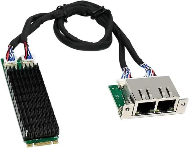 Alt view image 5 of 7 - Professional Two Port Gigabit Networking Interfaces Card Featuring Redundant Backups B+M Keys Installation Energy Efficient Networking Controller
