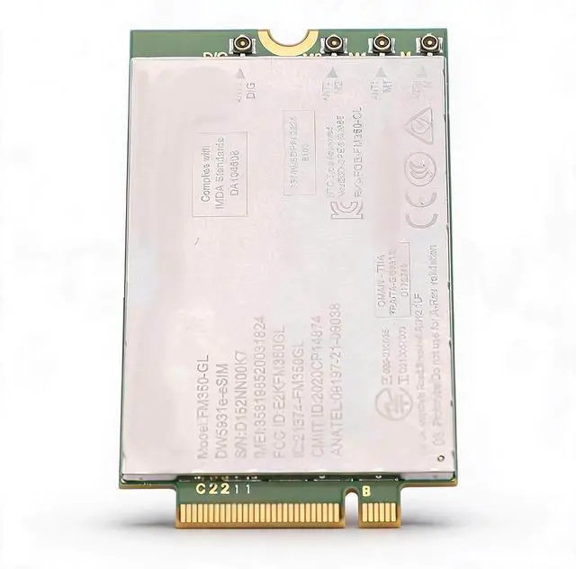 Main image of 5G Module Card, M.2 Network Interface Card 4.67Gbps compatible with Latitude 5340/7340/9440/3480/9315 & Linux/ OS