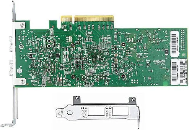 Alt view image 4 of 7 - 10Gb PCI-E SFP+ NIC Network Card NIC, with Broadcom 57810S Chipset, Dual SFP+ Port, PCI-E X 8/X16 Ethernet LAN Adapter Support Windows Server/Windows/Linux/VMware