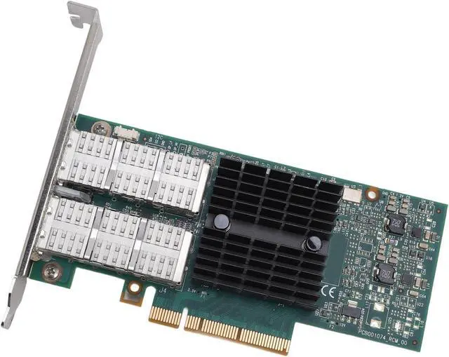 Alt view image 2 of 7 - Jiawu PCIe Card Advanced Dual Port Network Card Designed for Storage Networks and High Performance Computing