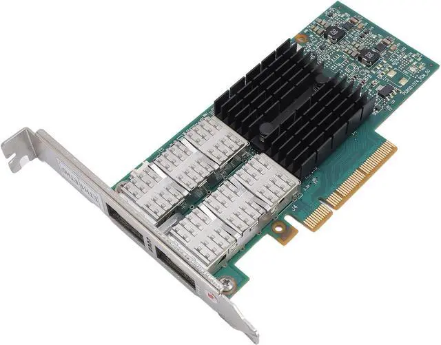 Alt view image 4 of 7 - 40Gb Ethernet PCIe Card, 40GbE 2 Ports Network Card, Low Latency PCI Express 30. X8 for Optical, Speed Data up to 40Gbps per Port, Compatible with