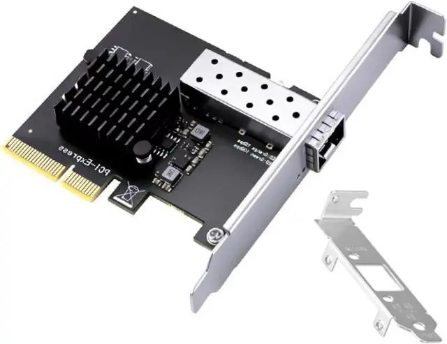 Main image of PCIe to 10Gbps RJ45 Networking Card for NAS Servers and Gaming PCs with Fast Speed Data Transfer