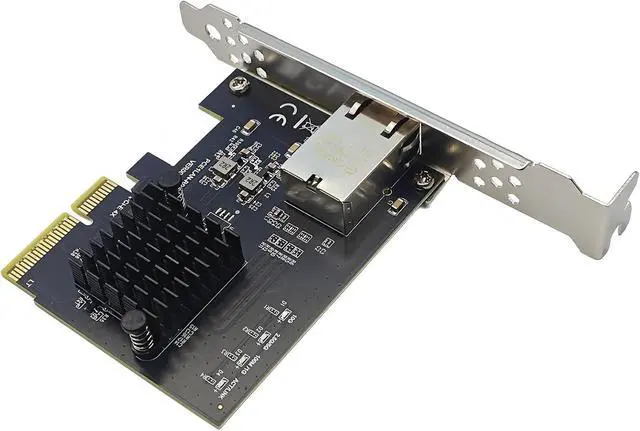 Alt view image 6 of 7 - 10Gbps PCIE3.0 4X Gigabit Network Card 10000M Ethernet Adapter Network Card RTL8127AT Chip Adapter for Desktop PC Easy Installation