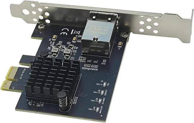 Alt view image 4 of 7 - 10 Gigabit Ethernet Networking Card PCIE4.0 1X 10Gb RTL8127AT Chip Gigabit Ethernet PCIE Adapter 10000Mbps for PC