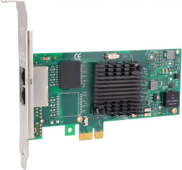 Alt view image 2 of 7 - PCIe Gigabit Ethernet Adapter High Performance Dual Port Card for Data Center & Industrial Computers