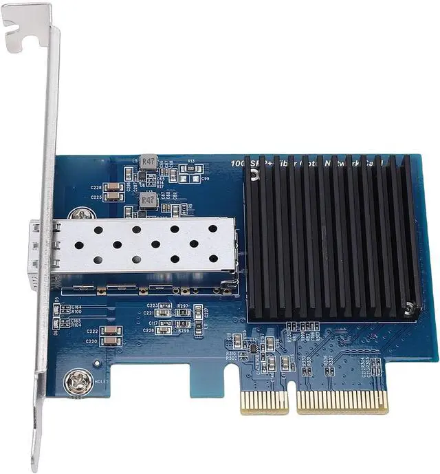 Alt view image 5 of 7 - 10Gbps PCIe X4 NIC Card Upgrade, 10G Fiber Optic Network Card with Ethernet, Support for Windows and