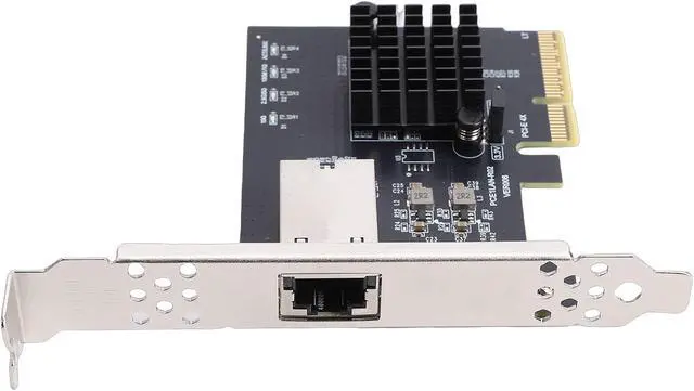 Alt view image 3 of 7 - 10Gbps PCIe 4X Gigabit Ethernet Network Card, RTL8127AT Chip, for Desktop Server PC NAS, Compatible with 10/11