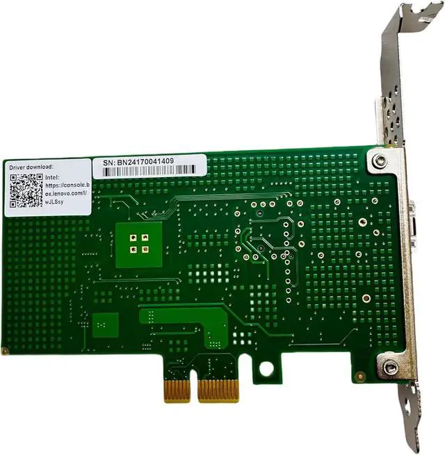 Alt view image 2 of 4 - Generic 1000Base-SX-LX PCIe X1 SFP Port Network Interface Card (1 x SFP)