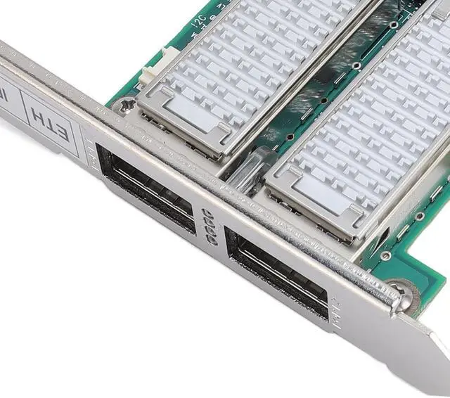 Alt view image 7 of 7 - Marhynchus Dual Port 40Gb Por S PCI Express Network Adapter with QSFP Fiber Optic Interface for Ethernet Server Data Center
