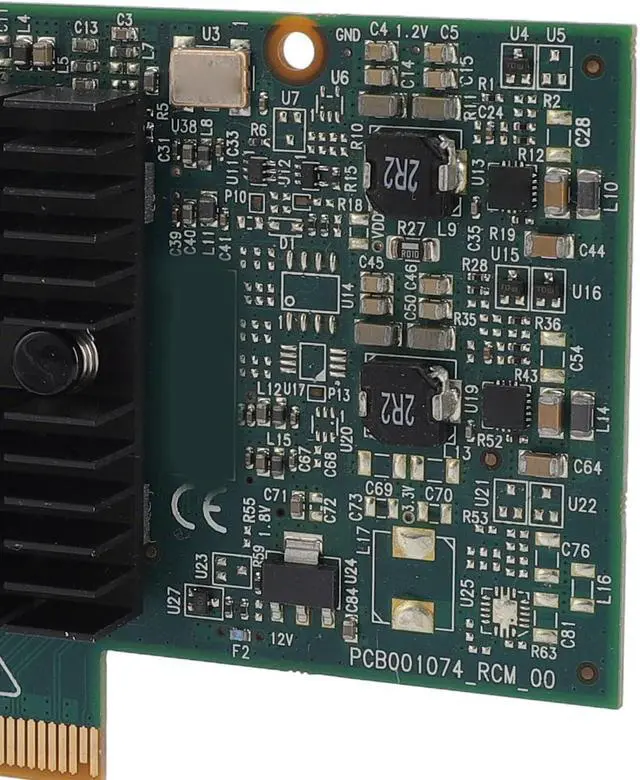 Alt view image 7 of 7 - Ethernet PCIe Card, Dual Port 40Gbps Network Card with QSFP PCIe Fiber Optic 40GbE 3.0 x8 for Data Center Cloud Computing