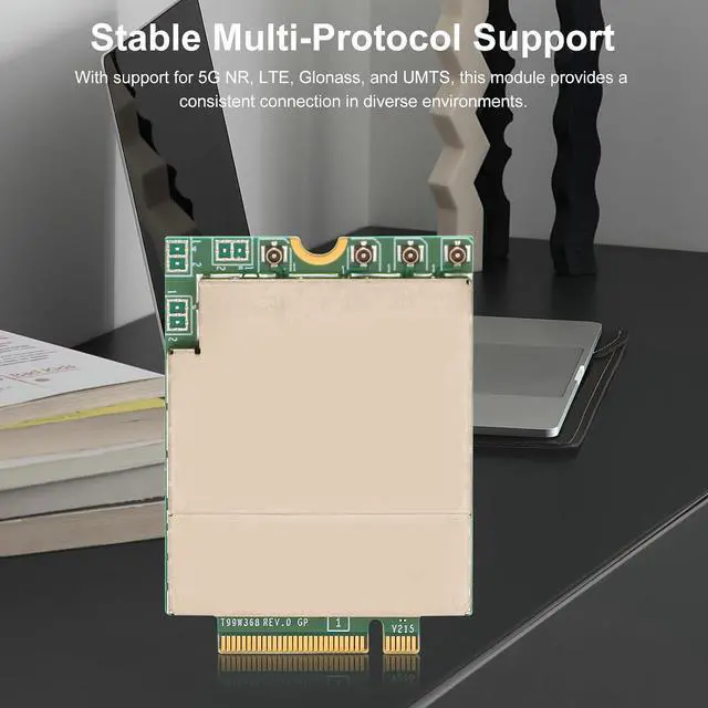 Alt view image 3 of 7 - Yoidesu 5G Network Card for Dells Latitude 5350 5450 5550 7030, T99W373 DW5932e 5G Module Wireless WAN Card with PCIe M.2 Interface for High Speed WWAN Connectivity