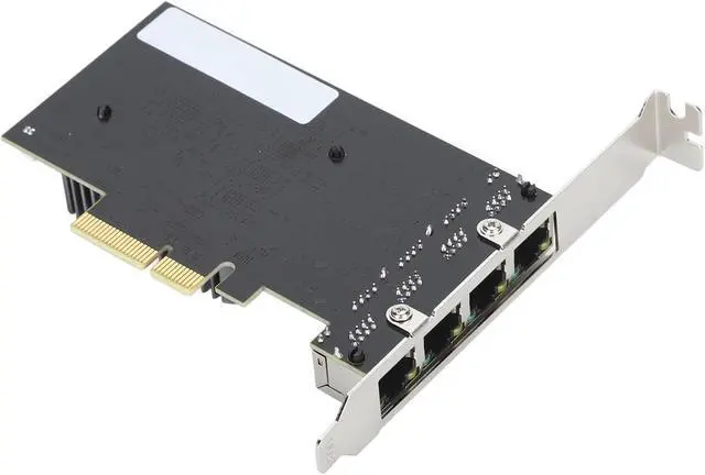 Alt view image 7 of 7 - 4 Port 2.5Gbps PCIe Network Card, Reliable Transmission, Gigabit Ethernet Network Card for