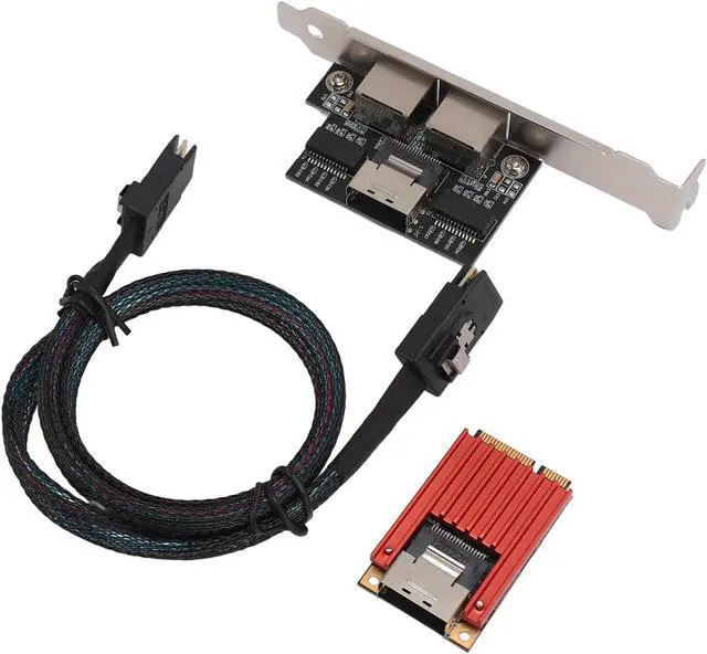 Alt view image 3 of 7 - Dual Port PCIe Gigabit Ethernet Card with Efficient Heat Dissipation for Fast Internet Performance for Servers