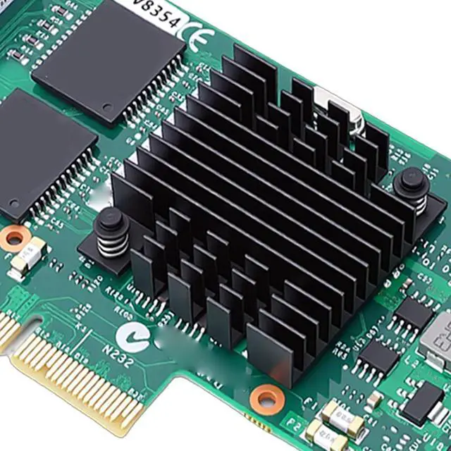 Alt view image 7 of 7 - Naroote 1000Mbps Gigabit Ethernet PCI Express Network Card High Performance with 350AM4 Controller RJ45 Port PCIE Network Stable Reliable Operation Adapter for Server Desktop
