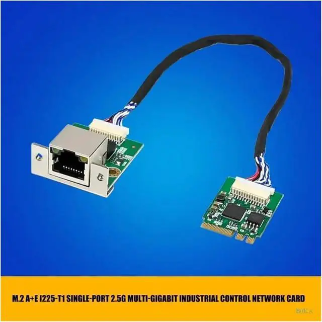 Alt view image 4 of 6 - M.2 A+E 2.5Gbps Server Networking Board Cable Port I225 Support Networking Card I226 Chipset Adapter for Industrial Use