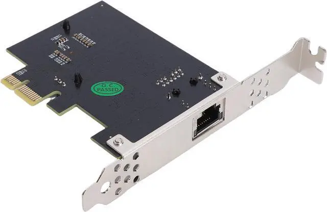 Alt view image 7 of 7 - 10Gb PCIe Network Card Efficient PCIe 4.0 10Gbps Ethernet Adapter for Data Centers, Gaming PCs Plug and Play 1 X Network Card 1 X Low Profile Bracket