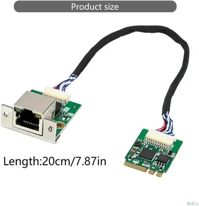 Alt view image 6 of 6 - M.2 A+E 2.5Gbps Server Networking Board Cable Port I225 Support Networking Card I226 Chipset Adapter for Industrial Use