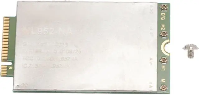 Main image of M.2 Network Card,NL952 NA M.2 4G LTE Network Card,2000Mbps DL 150Mbps Speed LTE FDD TDD WCDMA Network Card Adapter for PC Laptops