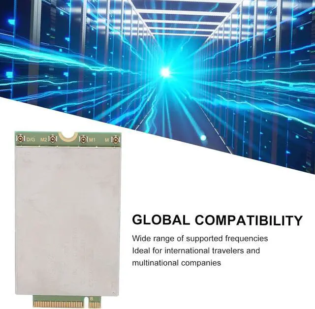 Alt view image 3 of 7 - M.2 Network Card,NL952 NA M.2 4G LTE Network Card,2000Mbps DL 150Mbps Speed LTE FDD TDD WCDMA Network Card Adapter for PC Laptops