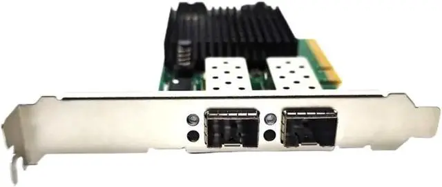 Alt view image 5 of 6 - for X520-DA2 E10G42BTDA SR2 82599ES Dual Optical Port 10G Gigabit Fiber Optic Network Card PCIE Black Group Huinas(INSUPER 10G NIC A)