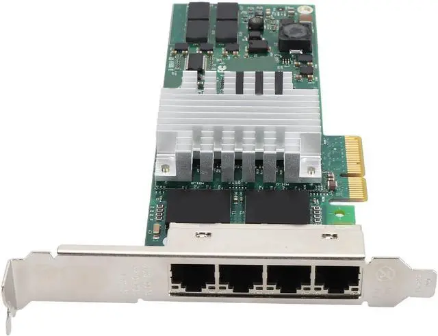 Alt view image 6 of 7 - PCIe X4 Network Card, PCIe to 2.5 Gigabit Ethernet Network Adapter with LED Indicator, 4 RJ45 Port, Network LAN Card for 82571GB, High Speed Stable