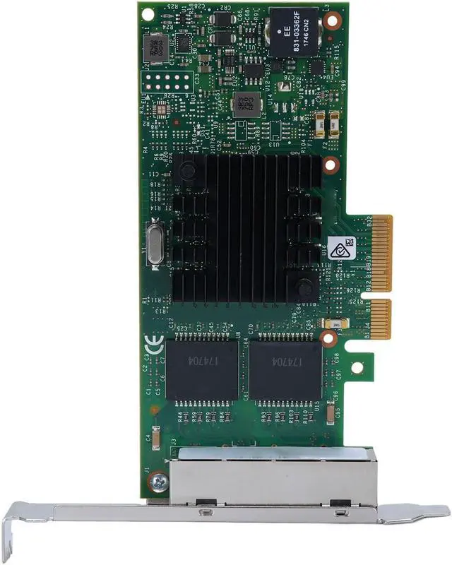 Alt view image 7 of 7 - Network Card, Ethernet Server Adapter with I350 Chip, PCIe Ethernet Card with Four Ports for Server Applications