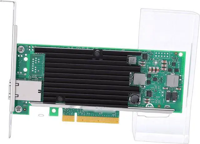 Main image of 10Gb PCIe Card, X540 T1 Controller, RJ45 Port, 10 100 1000Mbps Ethernet Adapter, Single Copper Port, with Intelligent Offload Technology, for VMware