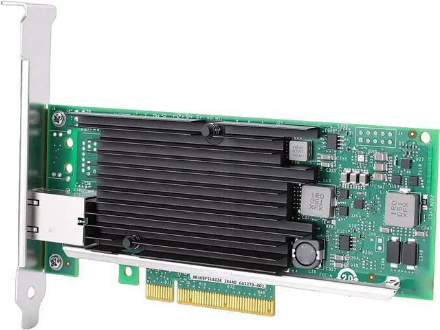 Alt view image 4 of 7 - 10Gb PCIe Card, X540 T1 Controller, RJ45 Port, 10 100 1000Mbps Ethernet Adapter, Single Copper Port, with Intelligent Offload Technology, for VMware