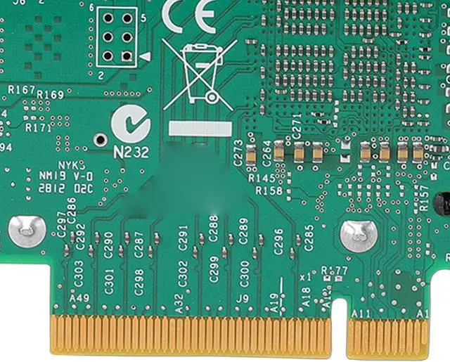 Alt view image 7 of 7 - 10Gb PCIe Card, X540 T1 Controller, RJ45 Port, 10 100 1000Mbps Ethernet Adapter, Single Copper Port, with Intelligent Offload Technology, for VMware