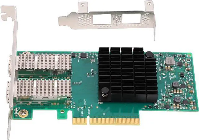 Alt view image 6 of 7 - Lx Dual Port 25G SFP28 PCIe NIC, MCX4121A XCAT Network Card with RDMA and SR IOV Support for Server and Data Center