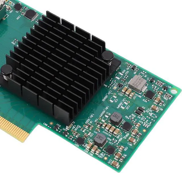 Alt view image 7 of 7 - Dpofirs MCX4121AXCAT Dual Port 10G/25G SFP28 Server Network Card Adapter, PCIe X8, Low Latency RDMA, Hardware Acceleration, Support //VMware