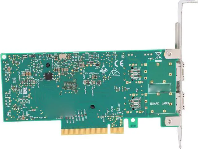 Alt view image 7 of 7 - Lx Dual Port 25G SFP28 PCIe NIC, MCX4121A XCAT Network Card with RDMA and SR IOV Support for Server and Data Center