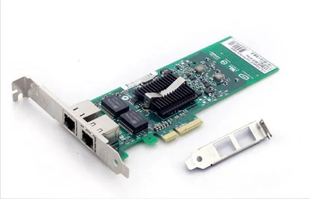 Alt view image 2 of 6 - Dual-port Gigabit Ethernet Server Adapter PCI-E Gigabit Ethernet Dual port E1G42ET