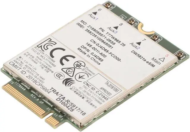 Alt view image 6 of 7 - fosa T77W968 Card, 4G LTE Network Module, High Speed, 4G LTE M.2 Network Card with eSIM Support, WAN, Plug and Play, Material