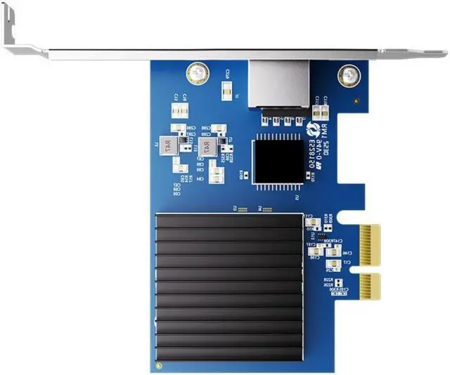 Alt view image 2 of 7 - 10Gbps Networking Card PCIe4.0 Slot 16Gbps Bandwidth RTL8127 Chip Low Power Design for NAS Gaming and Virtual Machines Not Disk Required PCIe NICs