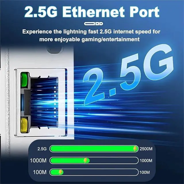 Alt view image 3 of 6 - PCI-E to RJ45 Network Card 2.5Gbps Gigabit Ethernet 1000/2500Mbps PCIE Network Card LAN Controller Adapter RJ45 for Desktop PC(1000M Black 8111E)