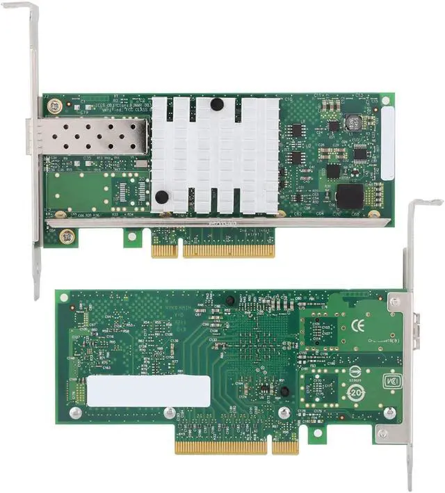 Alt view image 5 of 7 - for X520-DA1 Network Card 82599EN PCI-E 10G SFP Fiber Network Card Ethernet Single-Port SFP Fiber Network Card