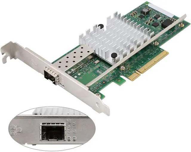 Alt view image 6 of 7 - for X520-DA1 Network Card 82599EN PCI-E 10G SFP Fiber Network Card Ethernet Single-Port SFP Fiber Network Card