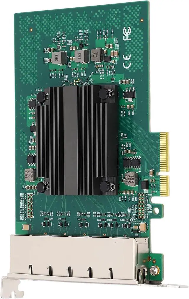 Alt view image 6 of 7 - Gigabit PCIe Network Card, 6 RJ45 Ports Ethernet Adapter with I350 Chip for Desktop PC, Supports 7 8 8.1 10, Server 2012 2008 2016, Freebsd, VMWare ESXi