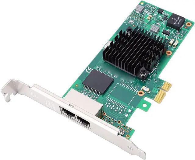 Alt view image 3 of 7 - PCIe Gigabit Ethernet Adapter High Performance Dual Port Card for Data Center & Industrial Computers